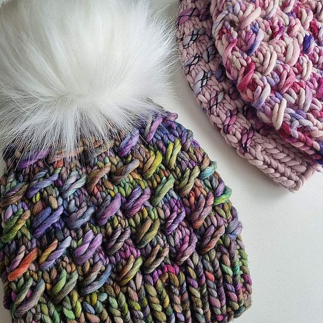 A Malabrigo Rasta Pattern - Lara Hat (Print Copy) - Free with purchases of Rasta yarn - One per customer