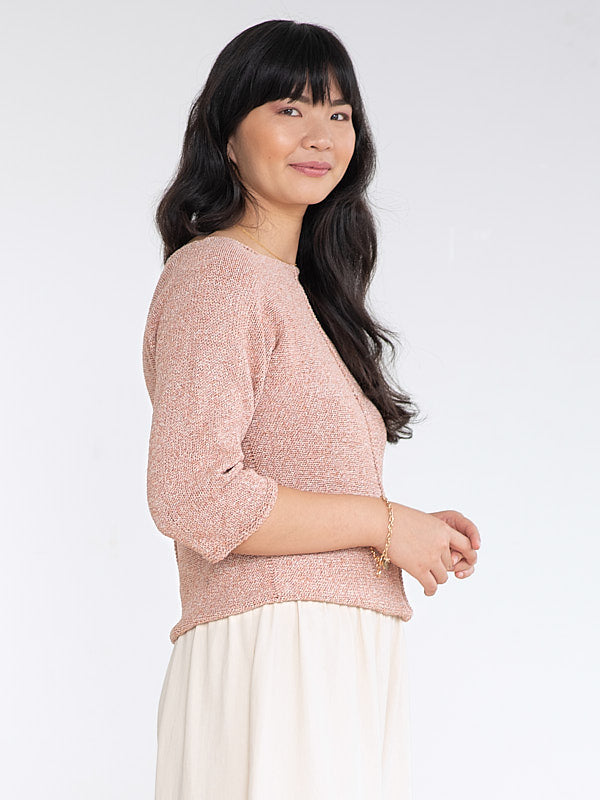 A Berroco Lumi Pattern - La Savina Sweater (PDF)