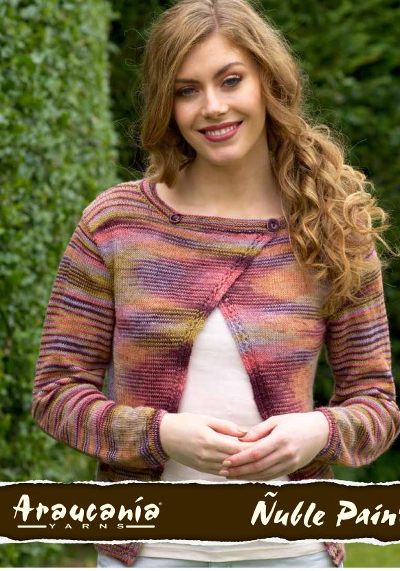 An Araucania Nuble Pattern - Laury Cardigan (PDF) FREE WITH PURCHASES