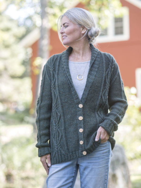 A Berroco Lanas Pattern - Leicester Cardigan (PDF)