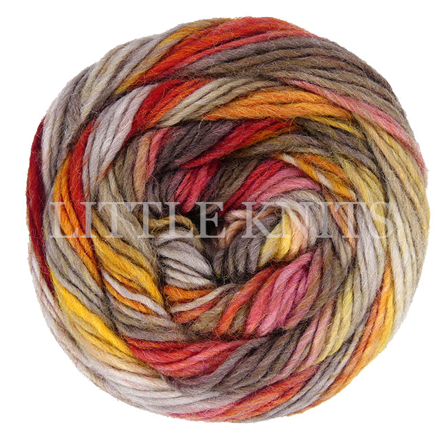 Lana Gatto Calgary - Orange/ochre/taupe/maroon/cream (Color #30614) - FULL BAG SALE (5 Skeins)