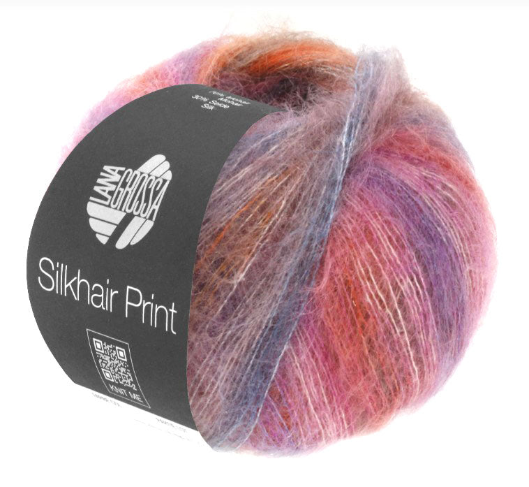 Lana Grossa SilkHair Prints - Tahiti (Color #402)