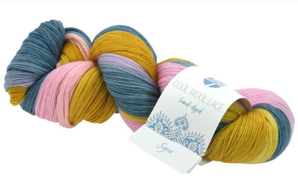 Lana Grossa Cool Wool Lace Hand-Dyed Limited Edition - Sajra
