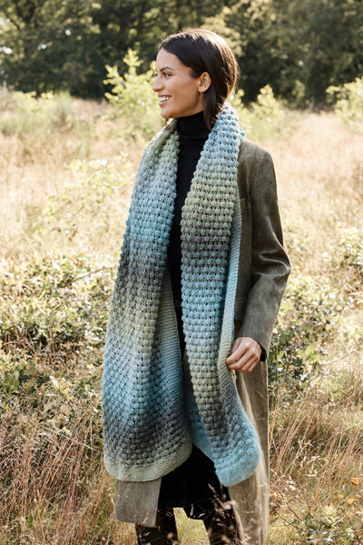 A Lana Grossa Gomitolo Gala Pattern - Design 2 – Gomitolo 14 SHAWL (PDF)