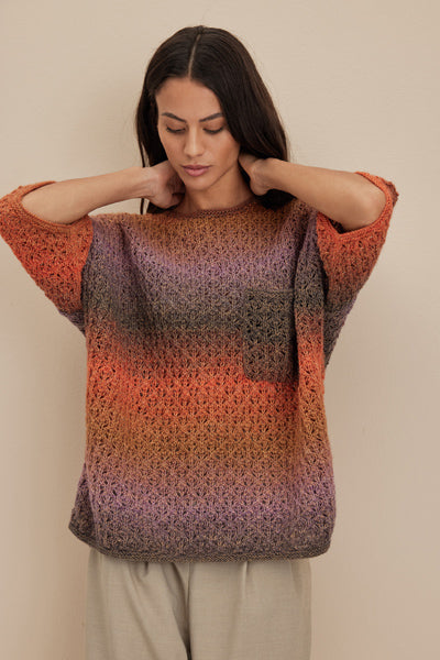 A Lana Grossa Gomitolo Gala Pattern - Design 21 – Gomitolo 14 SHIRT (PDF)