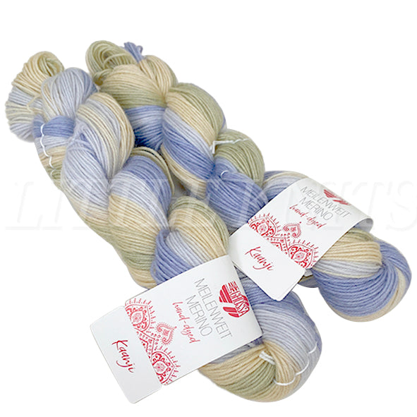 Lana Grossa Meilenweit Merino Hand-Dyed Limited Edition - Kaanji (Color #206) - TWO 50 GRAM SKEINS