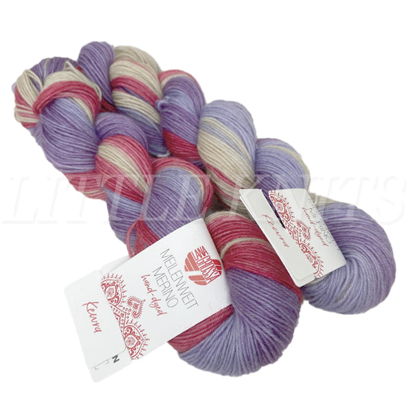 Lana Grossa Meilenweit Merino Hand-Dyed Limited Edition - Kewra (Color #210) - TWO 50 GRAM SKEINS