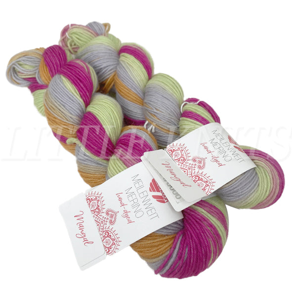 Lana Grossa Meilenweit Merino Hand-Dyed Limited Edition - Mangal (Color #212) - TWO 50 GRAM SKEINS