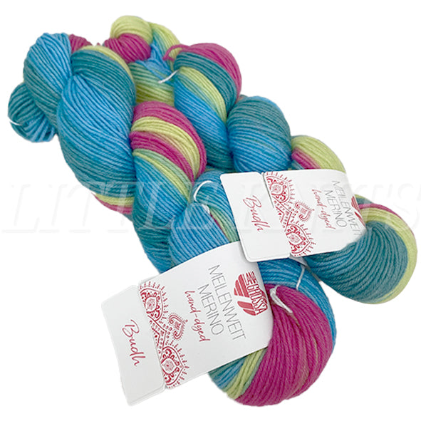 Lana Grossa Meilenweit Merino Hand-Dyed Limited Edition - Budh (Color #213) - TWO 50 GRAM SKEINS