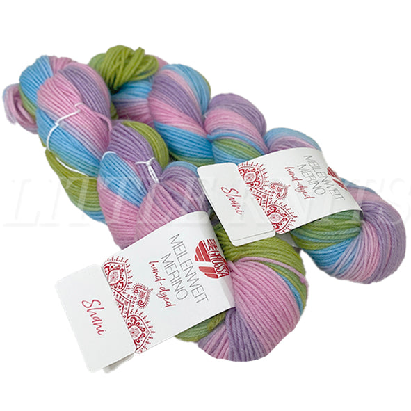 Lana Grossa Meilenweit Merino Hand-Dyed Limited Edition - Shani (Color #216) - TWO 50 GRAM SKEINS