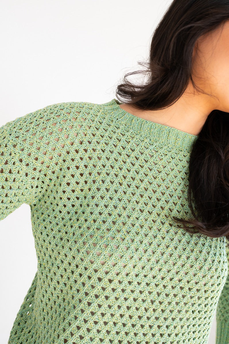 A Berroco Lumi Pattern - Louvre Sweater (PDF)