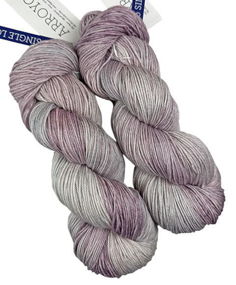 Malabrigo Arroyo One of a Kind Colors - Lilac Fog (TWO SKEINS)