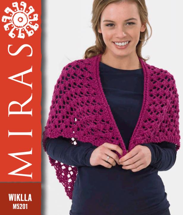 A Mirasol Pattern - Lily Triangular Lace Wrap (PDF)