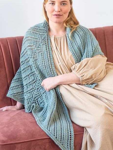 A Berroco Lanas Pattern - Linden Shawl (PDF)