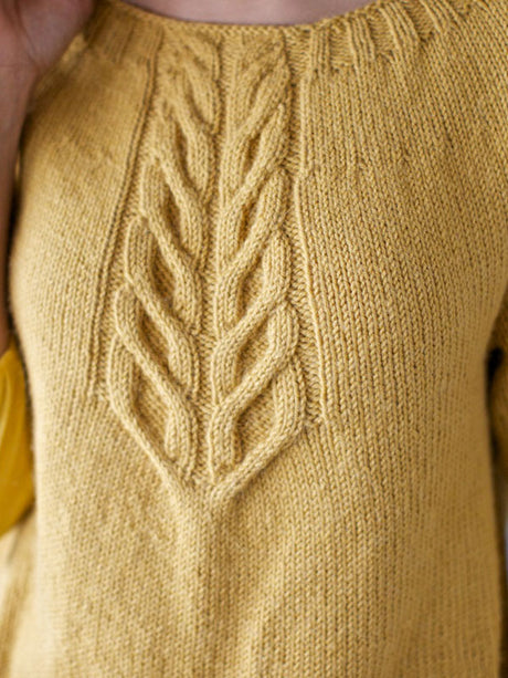 A Berroco Ultra Alpaca Pattern - Linea Sweater (PDF File)