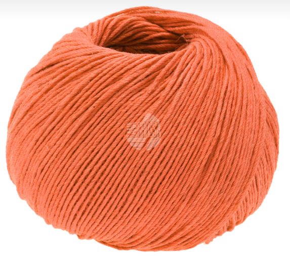 Lana Grossa Linea Pura Solo Lino - Tangerine (Color #43)