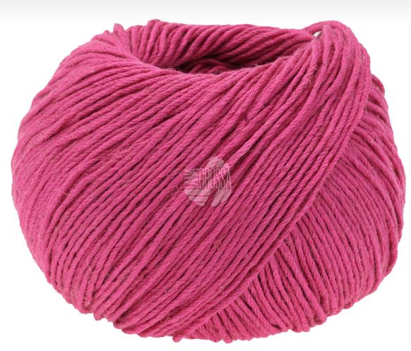 Lana Grossa Linea Pura Solo Lino - Fuchsia (Color #58)