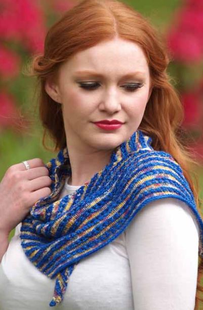 A Nuble Pattern - Linn Wrap (PDF) - FREE WITH ORDERS OF 6 SKEINS OF NUBLE (ONE FREE PATTERN PER ORDER)