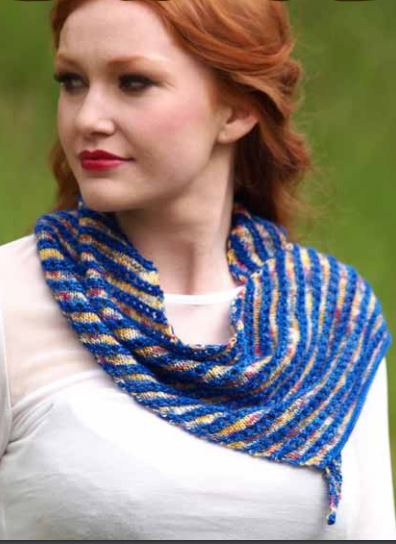 A Nuble Pattern - Linn Wrap (PDF) - FREE WITH ORDERS OF 6 SKEINS OF NUBLE (ONE FREE PATTERN PER ORDER)