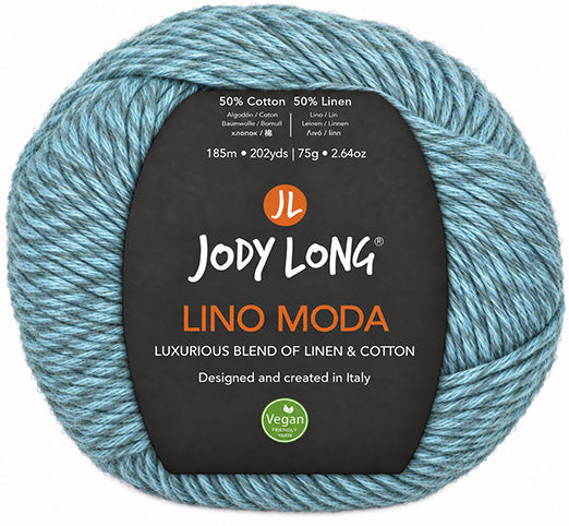 Jody Long Lino Moda - Aqua (Color #005)