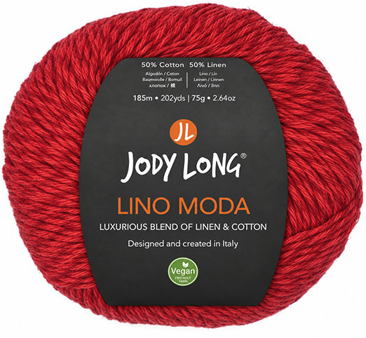Jody Long Lino Moda - Cherry (Color #013)