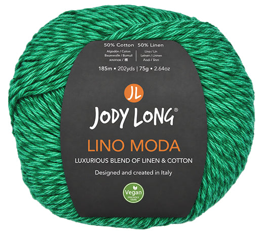 Jody Long Lino Moda - Jade (Color #016) - FULL BAG SALE (5 SKEINS)