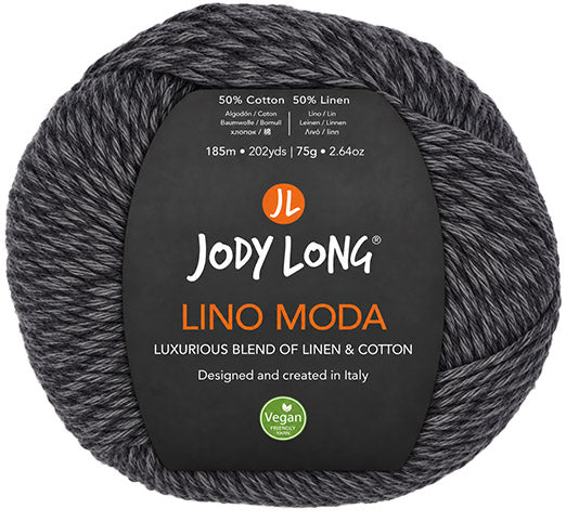 Jody Long Lino Moda - Lead (Color #018) - FULL BAG SALE (5 SKEINS)