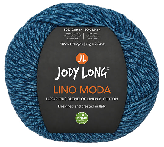 Jody Long Lino Moda - Ocean (Color #017) - TEN SKEINS