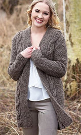 A Juniper Moon Stargazer Brushed Pattern - Liv Cardigan (PDF)