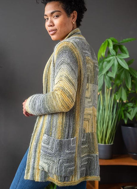 A Berroco Topaz Pattern - Liva Cardigan (PDF)