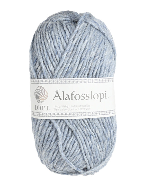 Lopi Álafosslopi Yarn - Light Denim Heather (Color #0008)