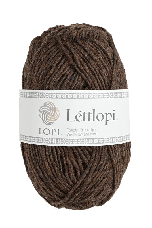 Lite Lopi (Lopi Lettlopi) - Chocolate Heather (Color #0867)