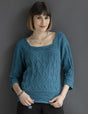 A Elsebeth Lavold Knitting Pattern - Lotte Pullover (PDF) on sale at little knits