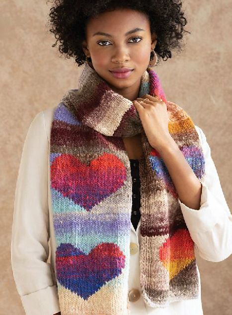 A Noro Kureyon Pattern - Love Noro Scarf (PDF)