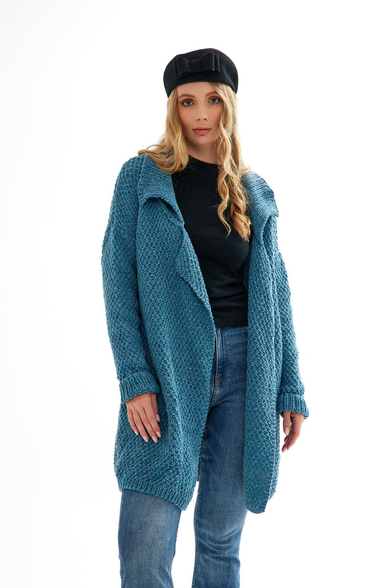 A Jody Long Alba Aran Pattern - Lucinda Sweater (PDF)