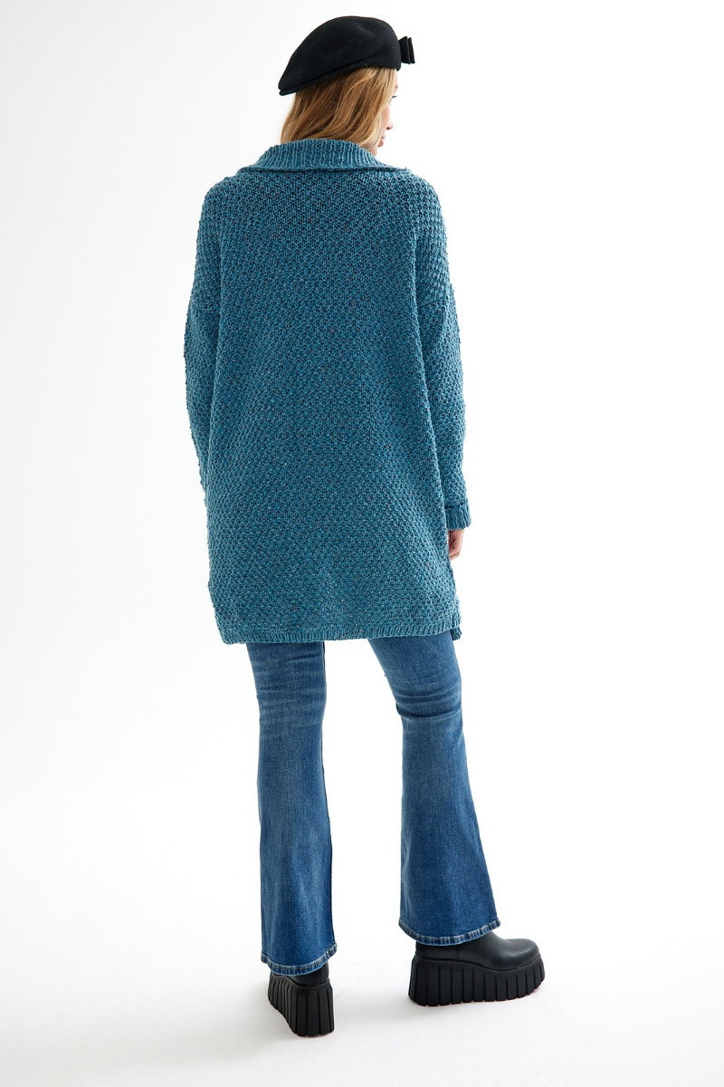 A Jody Long Alba Aran Pattern - Lucinda Sweater (PDF)