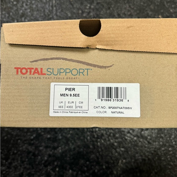 Spenco Men's Pier Sneaker- Size 9.5 EE