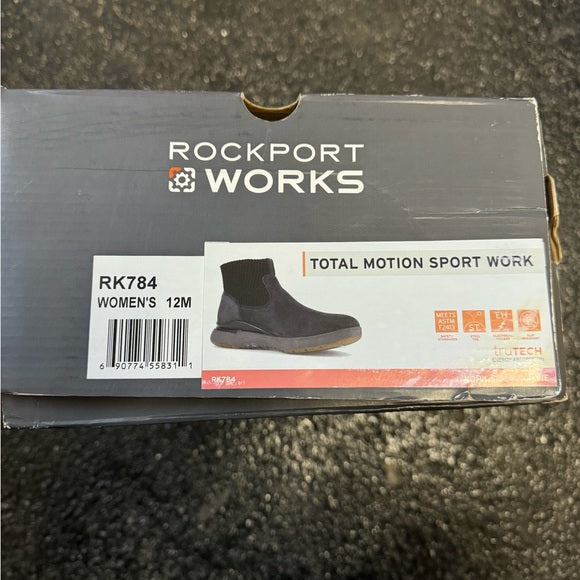 Rockport Women's Total Motion Sport Work Safety Bootie - Size 12