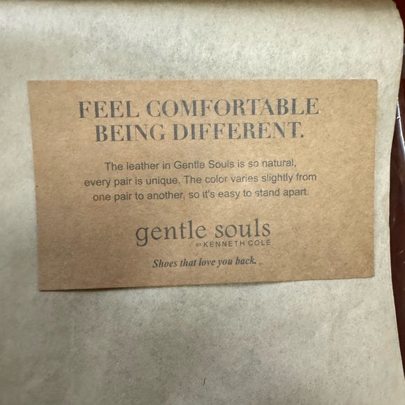 Gentle Souls by Kenneth Cole Women's Bristol Wallaby Boot New w/ Box Size 11