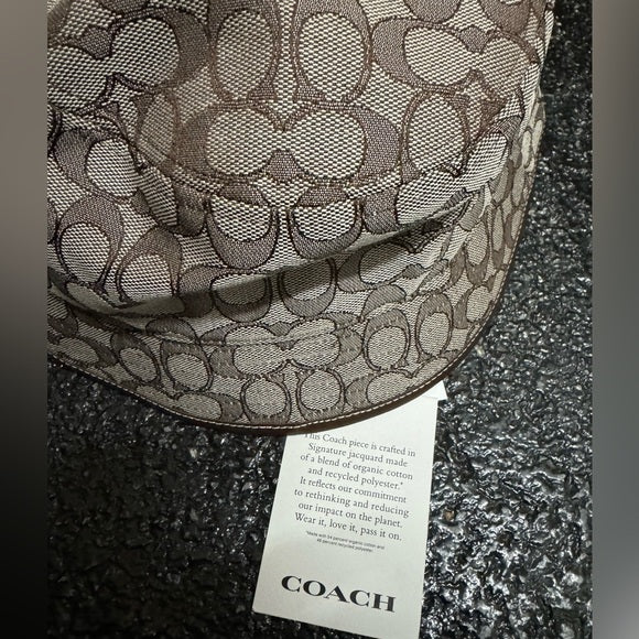Coach Women's Signature C Jacquard Bucket Hat