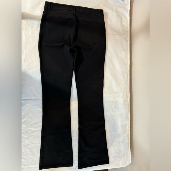 New PAIGE Skinny Black Pants 31x34