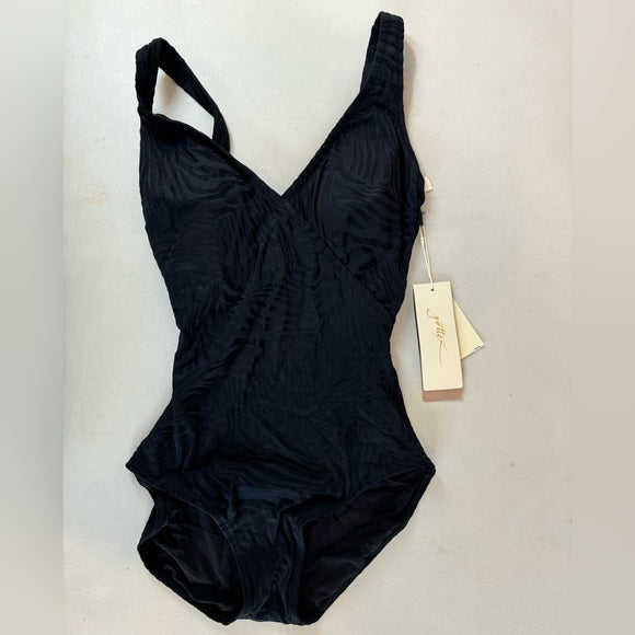 NWT Gottex Women's Standard African Escape Mastectomy One Piece Size 10