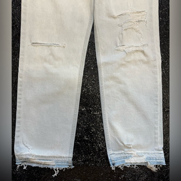 HUDSON Womens Jade High Rise Straight Loose Fit Jeans Size 31