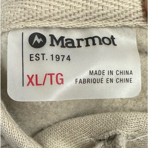 MARMOT Women's Culebra Peak Hoody in Sandbar Size XL