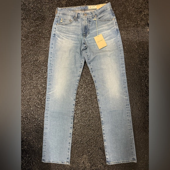 AG Adriano Goldschmied Men's The Graduate Tailored Leg Denim Jean Size: 28X33