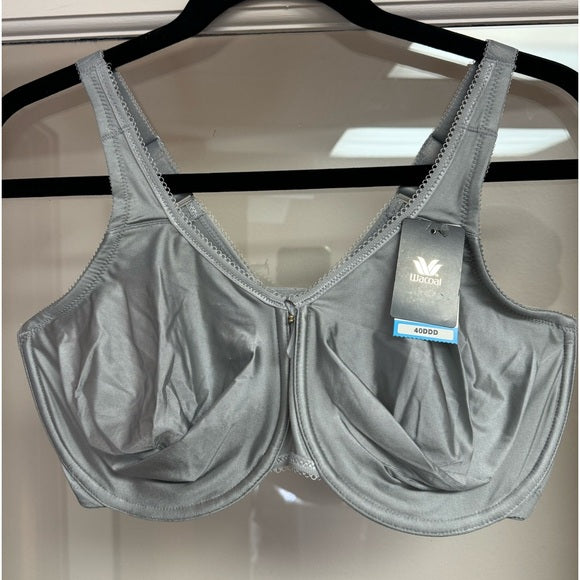 New w/ Tags Wacoal Womens Simple Shaping Unlined Full Coverage Minimizer Bra 40DDD