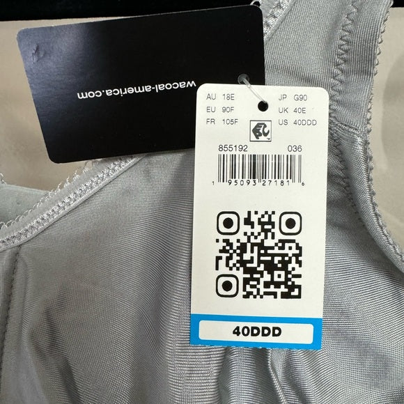 New w/ Tags Wacoal Womens Simple Shaping Unlined Full Coverage Minimizer Bra 40DDD