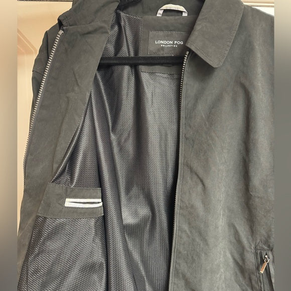 New w/ Tags London Fog Men's Auburn Zip-Front Golf Jacket Size LT