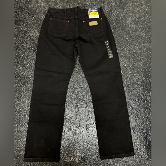New w/ Tags Women's Wrangler Cowboy Cut Slim Fit Jean Black 13 x 32