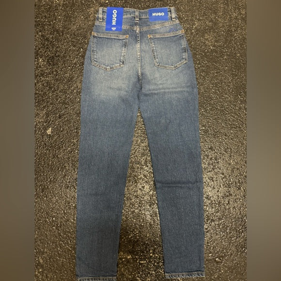 New w/ Tags HUGO Women's Noe High Rise Jeans 24x32